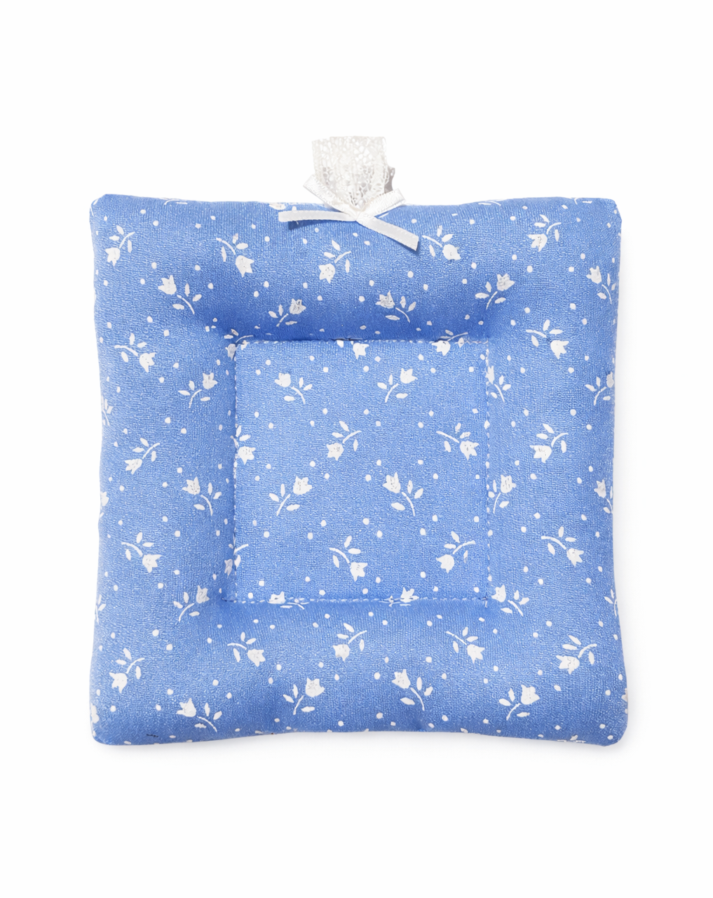 Blue Floral Reversible Coaster