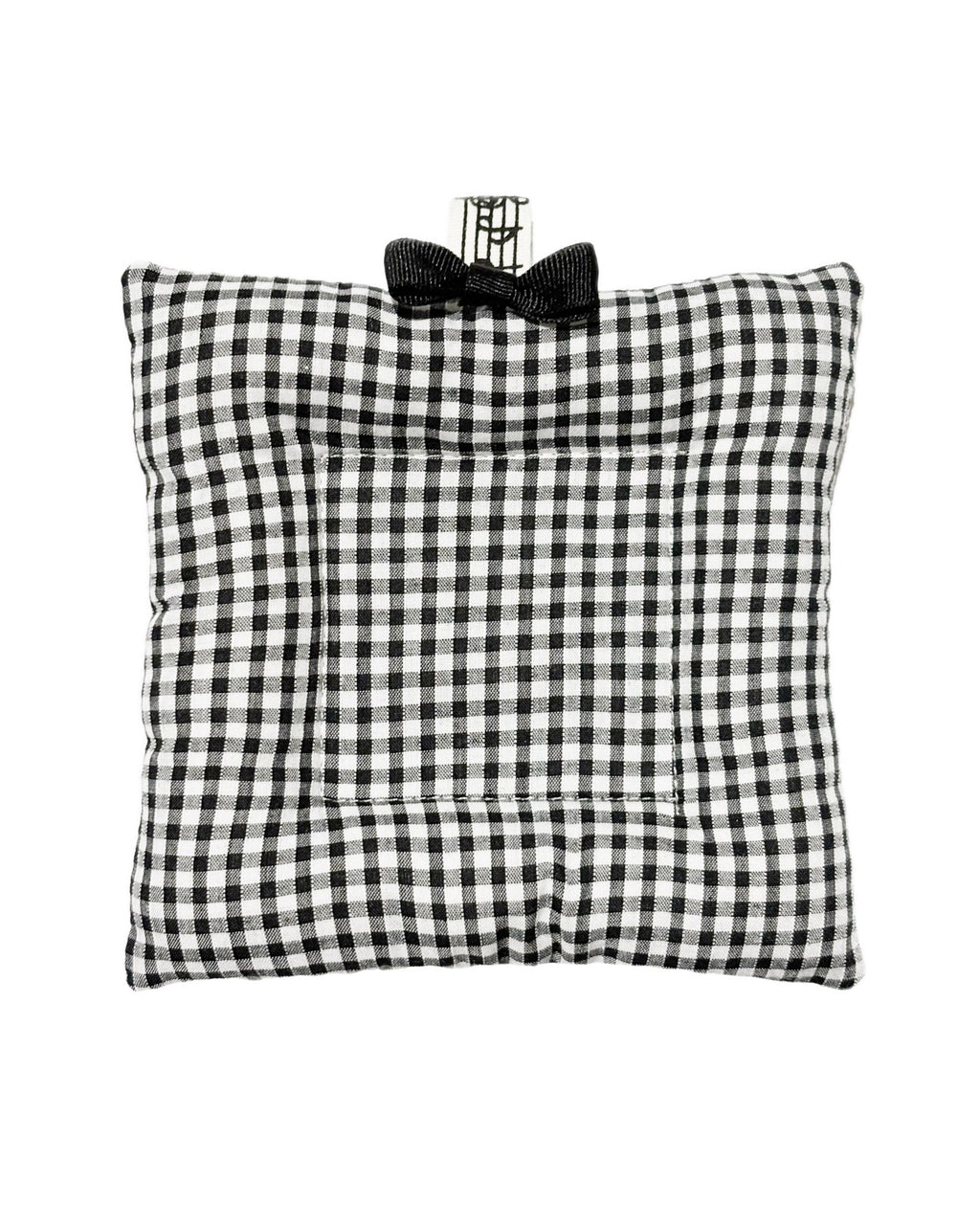 Gingham Bow Reversible Coaster