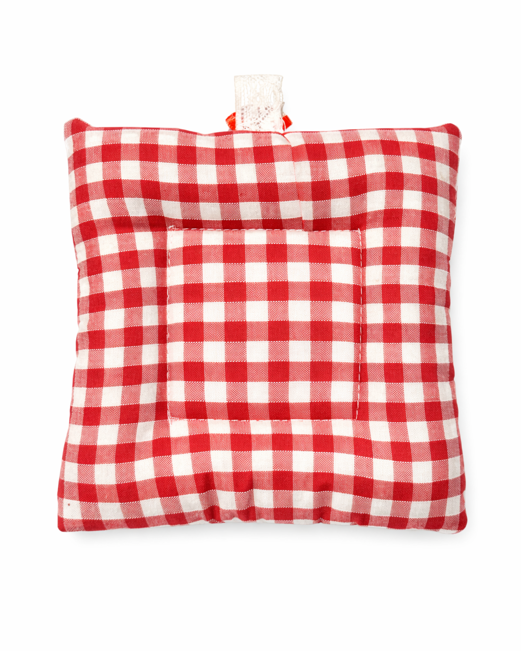 Strawberry Bow Reversible Coaster