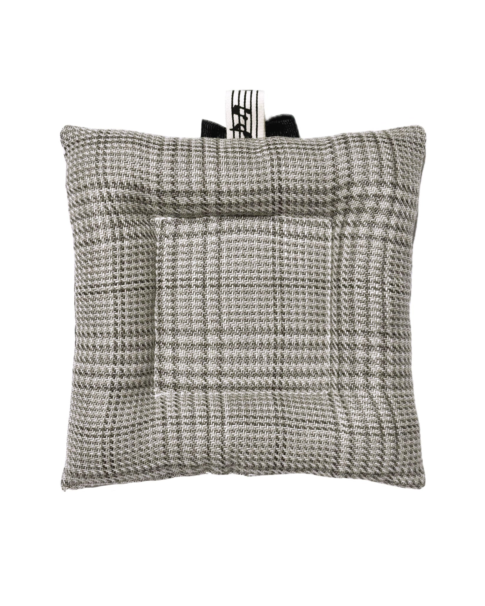 Gingham Bow Reversible Coaster