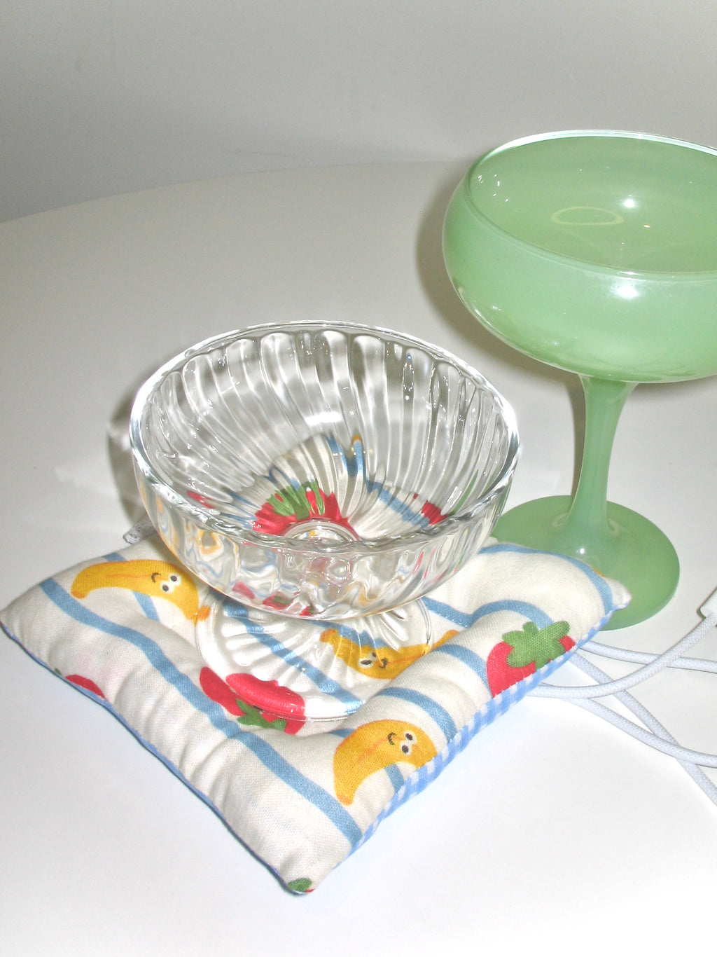 Fruit & Tomato Button Reversible Coaster