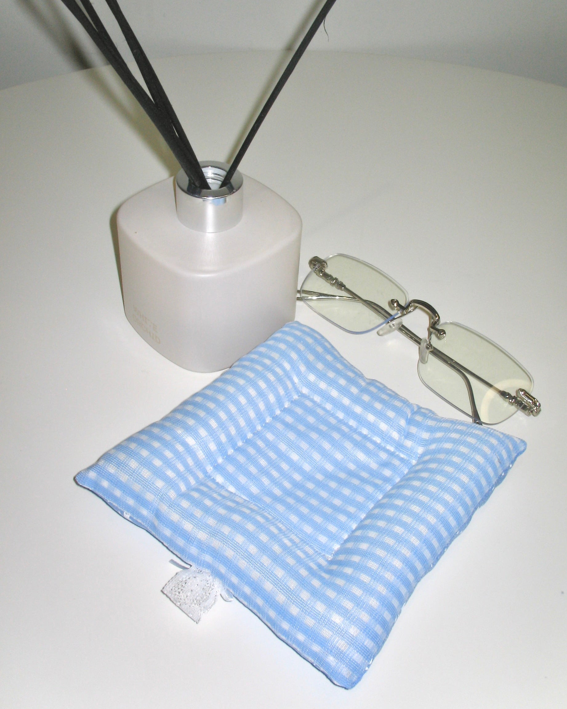 Blue Floral Reversible Coaster